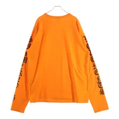 VETEMENTS (ヴェトモン) 16SS Arm Print L/S Tee アームプリント 長袖Tシャツ オレンジ SS16TP14のサムネイル