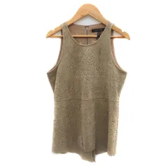 ビーシービージーマックスアズリア BCBGMAXAZRIA カットソー ノースリーブ XXS ベージュ /YK35のサムネイル