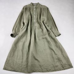 ISSEY MIYAKE シャツワンピース イッセイミヤケ 初期タグ 麻100 