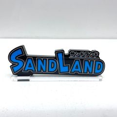 [카코가와 물류] 중고 SANDLAND 샌드랜드 아크릴 로고 디스플레이 EX[3]:[741]