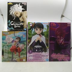 [점프계]프라이즈 피규어 4점 세트 죽음 무늬 木弔 栗花落カナヲ 호조 시행 아이라 나의 히어로 아카데미아 귀멸의 칼날 도망친 젊음군 단다단 2605BXsy15
