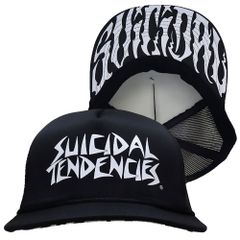 ハードコアパンクバンドSUICIDALTENDENCIESメッシュキャップ赤 - メルカリ