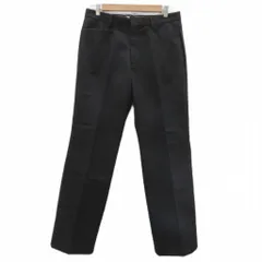 ジョセフ JOSEPH スラックスパンツ ストレートパンツ アンクル丈 46 S 黒 ストライプ柄 /SY62 ■ECA005のサムネイル