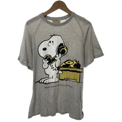 【中古】　PEANUTS　Tシャツ　90s vintage　90年代　OLD　半袖　トップス　キャラクター　スヌーピー　プリント　古着　/1953