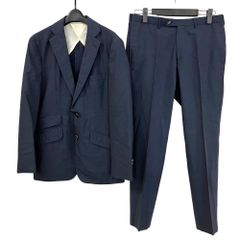 未使用級✨ B&Y リネン 洗える TORAY トラベルスーツ ネイビー M