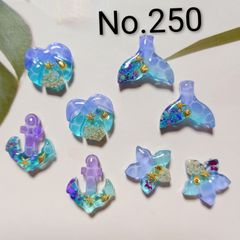 レジン カボション ハンドメイド 海塗り 海の生き物パーツ オリジナル