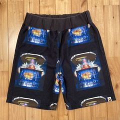 メゾンミハラヤスヒロ トロンプ・ルイユプリンテッドショーツ 23ss 黒