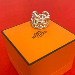 HERMES エルメス シェーヌダンクル アンシェネ リング GM 55 - メルカリ