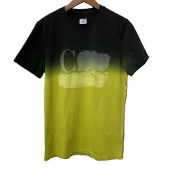 【中古】　C.P. COMPANY　Tシャツ　半袖　カットソー　トップス　クルーネック　ロゴT　グラデーション　ブランドロゴ　プリント　古着　/1156のサムネイル