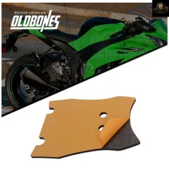 厚さ12mmの高密度レーシングフォームクッションシートパッドソフトマット強力接着剤カワサキZX-10R 2011 2012 2013-2017のサムネイル