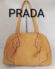 ARG32 プラダ ヴィッテロダイノ ハンドバッグ ゴールド金具