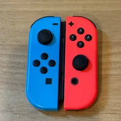 5-139 Switch Joy-Con ネオンブルー／ネオンレッド 完動品