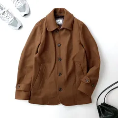 SHIPS JET BLUE シップス  FUTURE MELTON シングルP ロングコート ウール混 /26Fのサムネイル