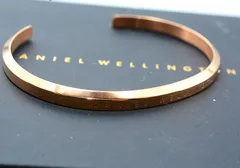 Daniel Wellington ダニエルウェリントン DW カフ バングル ブレスレット ローズゴールド 金 S Ladies レディース 女性 箱付のサムネイル