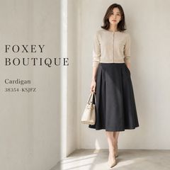 Asukuru 様専用☆FOXEYニットボレロ ミュゲ F カシミヤシルク - メルカリ