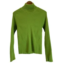 【中古】　Jean Paul GAULTIER CLASSIQUE　セーター　長袖　トップス　タートルネック　リブニット　無地　日本製　古着　/2496のサムネイル
