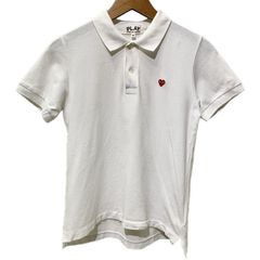 PLAY COMME des GARÇONS ハートワッペン ポロシャツ S - メルカリ