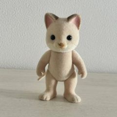 シルバニアファミリー クリームネコ レア 初期 廃盤 - メルカリ