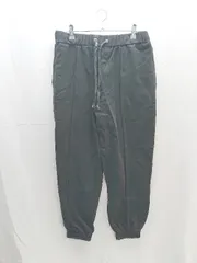 ◇ スタイルミキサー ルーズ ゆったり センタープレス ジッパーポケット スウェット ジョガーパンツ サイズXL ブラック E 1212260015093 レディース 【1212260015093】のサムネイル