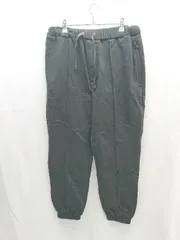 ◇ スタイルミキサー ルーズ ゆったり センタープレス ジッパーポケット スウェット ジョガーパンツ サイズXL ブラック E 1212260015079 レディース 【1212260015079】のサムネイル