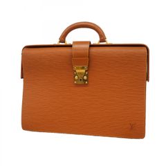 LV ルイ・ヴィトン エピ グリーン ビジネスバッグ - メルカリ
