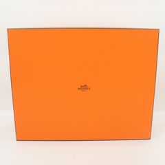 ㉖HERMES　エルメス　オレンジ　空箱　BOX　バッグ用 ITR1E6TGDTXC HERMES エルメス 空箱 □1740 空き箱 BOX 化粧箱 箱 保存
