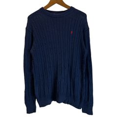 Gymphlex ケーブルニット 半袖 ネイビー サイズ14 - メルカリ