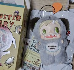ハンドメイド・可動モグベビさんのお人形・アートドール・ぬいぐるみ