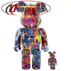 BE＠RBRICK ベアブリック フィギュア KAWS TENSION 100％＆400％ プラスチック マルチカラー レディース/181752【中古】のサムネイル