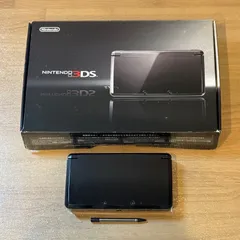 5-147【本体美品】ニンテンドー3DS コスモブラック 箱付き 完動品