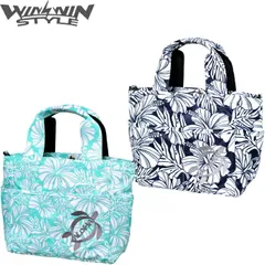 WINWIN STYLE ウィンウィンスタイル ALOHA HONU NEW アロハホヌ ラウンドトートバッグのサムネイル