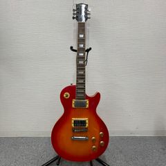 BUSKER'S エレキギター レスポール オレンジグラデーション 音出ます