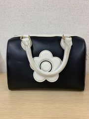 マリークワント 中古ボストンバッグ 、未使用トラベルポーチセット
