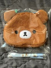 リラックマ 顔ポーチ SARASA マルチ 廃盤クルトガ のんびりコーヒー