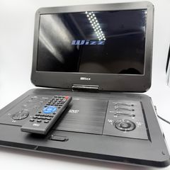 COOAU ポータブルビデオプレーヤー CU-102 COOAU ポータブルDVDプレーヤー CU-102 ホワイト リモコン付き 動作