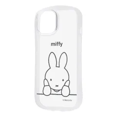 新品 レイ・アウト iPhone 15 / 14 / 13 用 ケース ミッフィー クリア 耐衝撃 ハイブリッド スタンダード4 RC-BP51CMD2C/MFA4