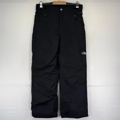 古着 ザ・ノースフェイス THE NORTH FACE パンツ ナイロンパンツ スキーパンツ ワンポイントロゴ XL(ボーイズ)18/20  ブラック系 キッズのサムネイル