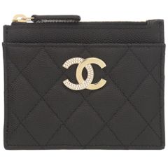 美品 イルビゾンテ 54 1 5432404150 牛革 メタル ネイビー 紺 キー