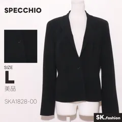 美品 SPECCHIO アウター テーラードジャケット　長袖　一つボタン　ポケット付き　スタンダードのサムネイル