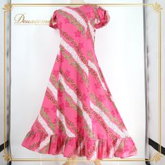 ◻︎8827【パシフィックレジェンド】ハワイ製 アロハワンピース