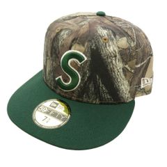supreme New Era 59FIFTY 迷彩 Sロゴキャップ 7 3/4 - メルカリ