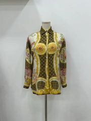 エトロ ETRO ペイズリー柄切替カーディガン シルク ピンク 42 - メルカリ