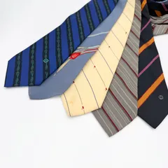 【極美品含む】高級ブランドネクタイ 5本セット セリーヌ/レオナール/YSL/dunhill他
