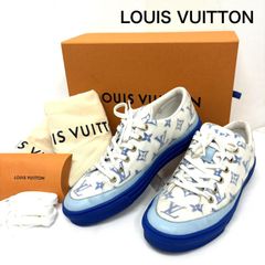 美品 LOUIS VUITTON ステラーライン スニーカー デニム モノグラム