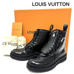 ルイヴィトン LV バロックライン 22年 レザー ショートブーツ 8 - メルカリ