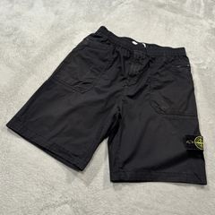 stone island ブラック カーゴショートパンツ W30 - メルカリ