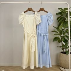シャネル スパンコール付 ワンピース 淡いオレンジピンク ビンテージ