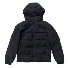 UNIQLO ユニクロ シームレスダウンパーカ ブラック フード付き Mサイズ【ATB】のサムネイル