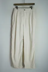 marka マーカ 2TUCK STRAIGHT FIT EASY SILK LINEN PANTS シルク リネン イージー パンツ M21A-05PT01C ベージュ サイズ2 3096Q★4のサムネイル