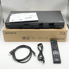 展示品 ソニー 2TB 4K ブルーレイレコーダー BDZ-FBT2100 - メルカリ